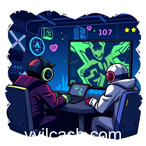 Gaming Dynamics in a Virtual World